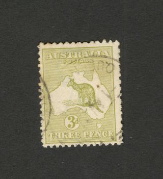 Australia - Pre Decimal Stamp - Kangaroos - 3 D