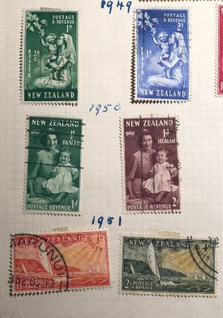 Zealand Pre Decimal 1944 to 1954 Health Stamp,  Hinged BLF 3