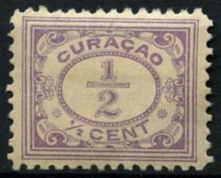 Curacao 1915 - 33 Sg 69,  1/2c Lilac Mh D43814