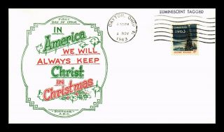 Dr Jim Stamps Us America Keep Christ In Christmas Boerger Abc Tagged Cover