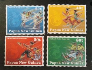 Png 1991 South Pacific Games Set Muh F3