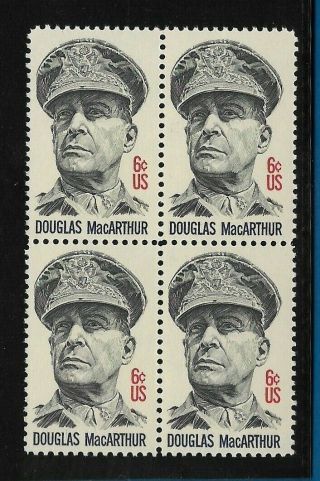 4x General Douglas Macarthur 1971 1424 6c Mnh Ww2 Us Army Pacific Commander