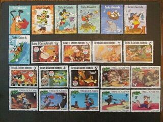 Turks & Caicos Islands (1979 - 1985) Disney Selection,  Mnh