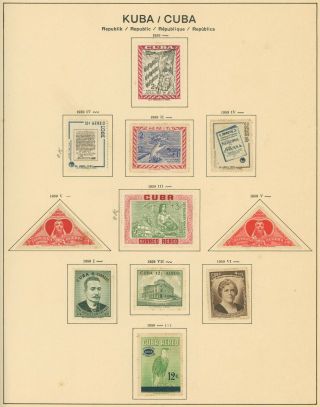 Other Caribbean Stamps 1959 - 1961,  89 Stamps On 7 Pages Hinged Lot 23