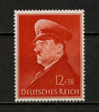 (yyaw 618) Germany 1941 Mh Mich 772 Scott B190 Third Reich Nazi Adolf Hitler