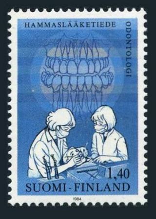 Finland 695,  Mnh.  Michel 948.  Dentistry,  1984.