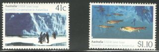 Australia Sc 1182 - 3 Mnh Vf,  Cooperation In Antarctic Research