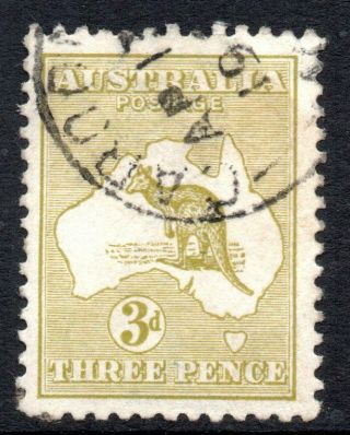 Australia: 1913 Roo 3d Sg 5c