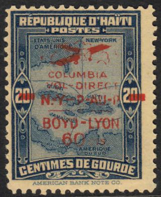 Haiti C4a (scv$75.  00) Complete Set,  Fine Nh,  1933