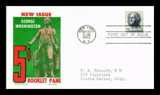 Dr Jim Stamps Us George Washington Cachet Craft First Day Cover