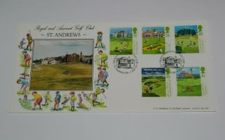 1994 Golf Fdc Bradbury Lfdc 125 Official - St Andrews Shs
