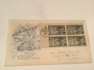 Sons Of Confederate Veterans Official Ucv Final Reunion First Day Issued Stamps