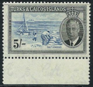 Turks & Caicos Island - 1951 Kgvi 5/ - 