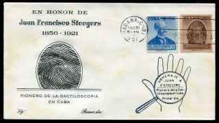 Habana 1957 First Day Cover Steegers Uptown 52254