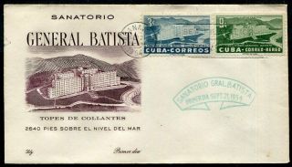 Habana First Day Cover 1954 Uptown 52016