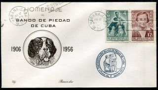 Habana Great First Day Cover 1956 Uptown 51075
