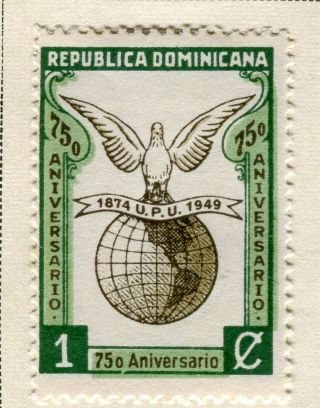 Dominica; 1949 Early Upu Issue Hinged Anniversary Issue 1c.  Value
