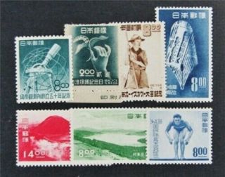 Nystamps Japan Stamp 394//503 Og Nh/h $38