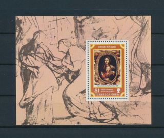 Lk89495 Turks & Caicos 1977 Peter Paul Rubens Paintings Good Sheet Mnh