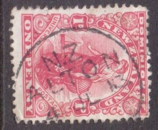 Zealand Postmark / Cancel " Alton " 1913 On Penny Dominion