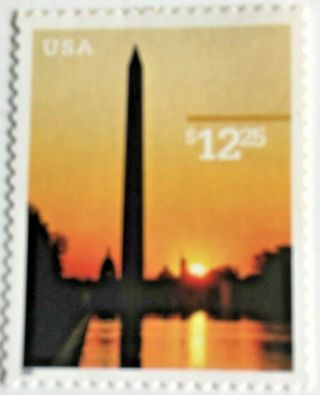 SCOTT 3473 $12.  25 Washington Monument Postage Stamp MNH 2