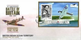 Biot - " War Planes Battle Of Britain Honouring The Few " Ms Fdc 2010
