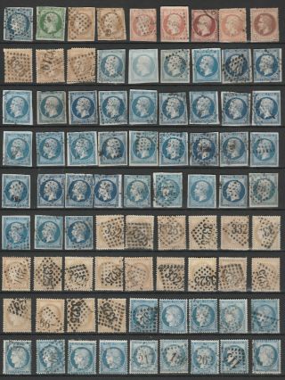 France Napoleon And Xeres 150 Old Stamps Lot 2