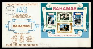 Dr Who 1975 Bahamas Diversification S/s Fdc C133134