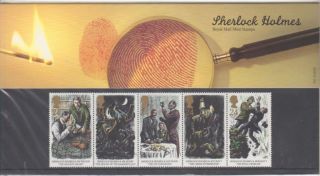 Gb 1993 Sherlock Holmes Presentation Pack 241 Sg 1784 - 1788 Stamp Set