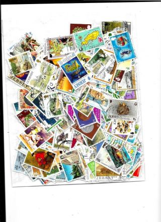 Stamps Of Channel Islands 250 Plus Mixed No510