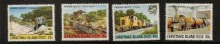 Christmas Island Sg136/9 1980 Phosphate Industry (3rd Issue) Mnh