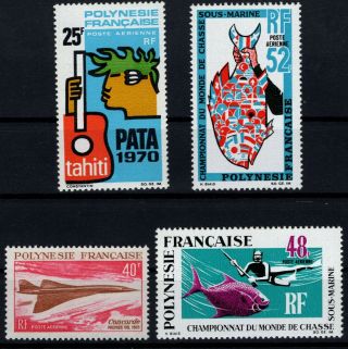 P121322/ French Polynesia / Y&t Air 27 / 30 Concorde Complete Mnh 200 E