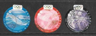 Switzerland - 2000.  Olympic Games,  Sydney - Set Of 3,