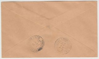 MALAYA 1936 air mail cover KUALA LUMPUR,  PERAK - KOWLOON,  HONG KONG official FFC? 4