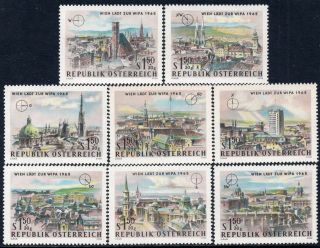 1164 - Austria 1964 - Vienna International Philatelic Exhibition Wipa - Mnh Set