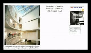Dr Jim Stamps Us High Museum Of Art Modern Architecture Fdc Mystic Cover