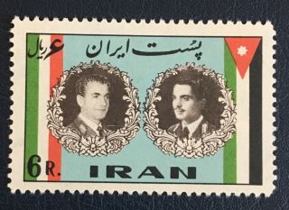 Middle East,  World Wide,  Old Stamps,  Album,  Full Set,  King Hossin Of Jordan