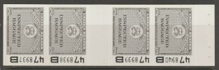 Usa Customs Baggage Inspection Taxpaid Revenue Fiscal Stamp 4 - 7 Mnh