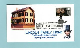 U.  S.  Fdc 4380 Honoring President Abraham Lincoln
