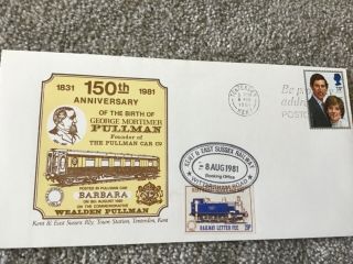 First Day Cover Trains Railway Kent And East Sussex Railway