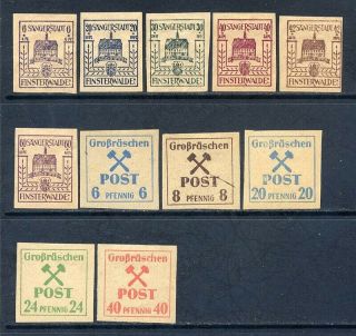 Germany 1946 Locals Mh L 5532