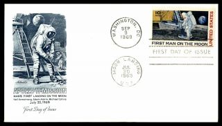 Mayfairstamps Us Fdc 1969 Apollo 11 Mission Artmaster Wwb_15165