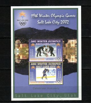Sierra Leone 2002 Olympic Games Mnh - (v - 61)