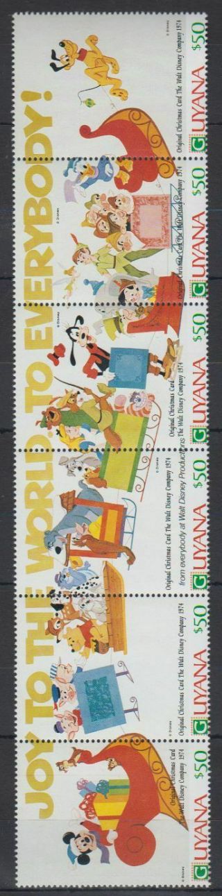 G706.  Guyana - Mnh - Cartoons - Disney 
