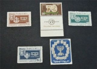 Nystamps Israel Stamp 28//72 Og Nh $30