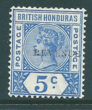 British Honduras 1899 Queen Victoria Revenue Overprint Sg66