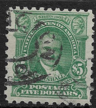 Scott 480 Us Stamp Franklin $5.  00
