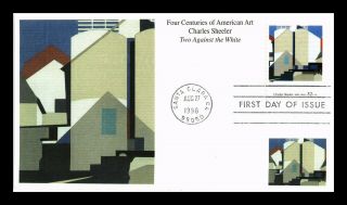 Dr Jim Stamps Us Charles Sheeler Four Centuries Art First Day Mystic Cover