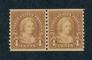 Drbobstamps Us Scott 601 Nh Pair Stamps Cat $16.  50