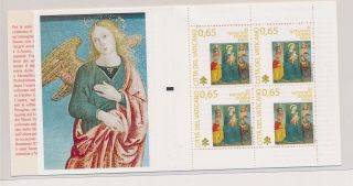 Lk89959 Vatican Madonna & Child Paintings Fine Booklet Mnh